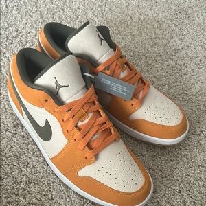 Nike Orange and Cream Sneakers